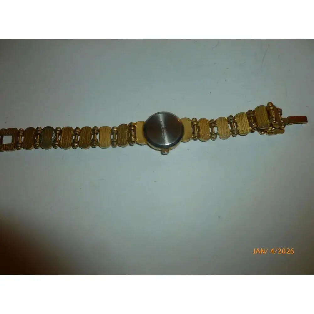 Regent women's watch Gold‎ Tone Quartz Rhinestones